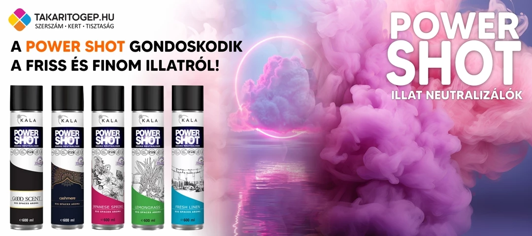 Power Shot Illatneutralizálók nagy választékban!
