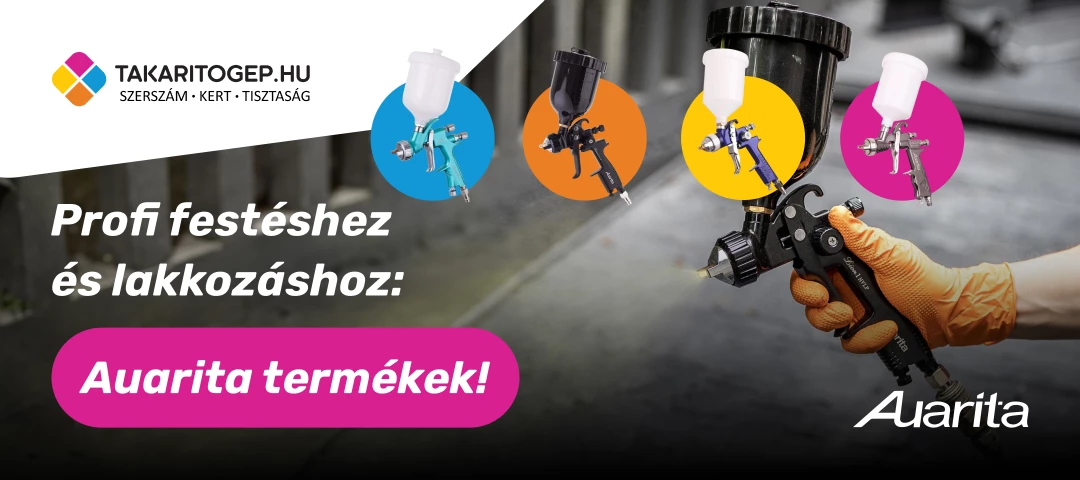 Auarita festékszórók minőségi munkákhoz