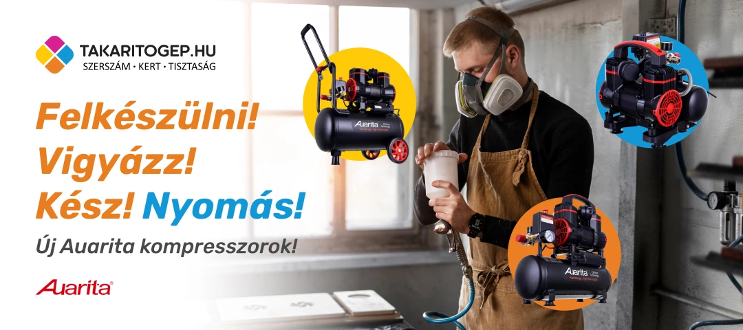 Auarita kompresszorok a profi munkákhoz