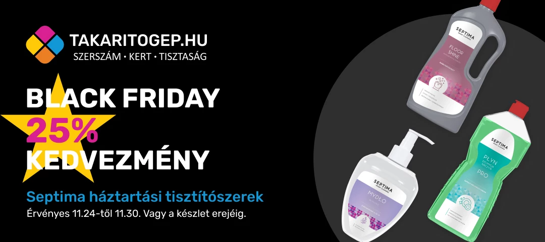 Septima - Háztartási tisztítószerek - Black Friday