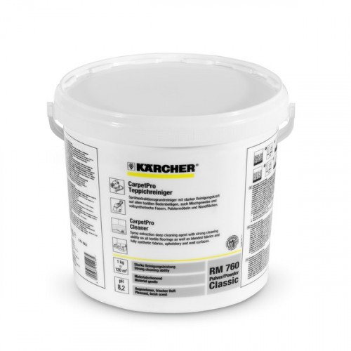 Karcher RM 760 press & ex szőnyegtisztító por 10kg (6.294-844.0)