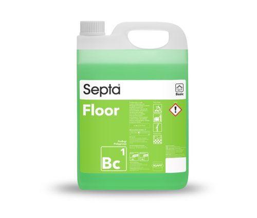 Semleges padlótisztító folyadék kézi és gépi napi takarításhoz SEPTA FLOOR BC1 5L
