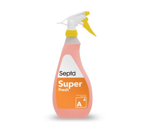 Professzionális légfrissítő és szagsemlegesítő pumpás szórófejjel SEPTA SUPERFRESH A6 0,75L MF (dinnyevirág illat)