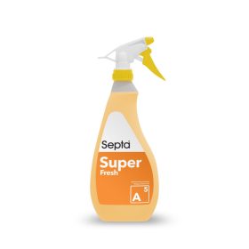   Professzionális légfrissítő és szagsemlegesítő pumpás szóróflakonban SEPTA SUPERFRESH A5 0,75L M&GT (mangó és zöld tea illat)