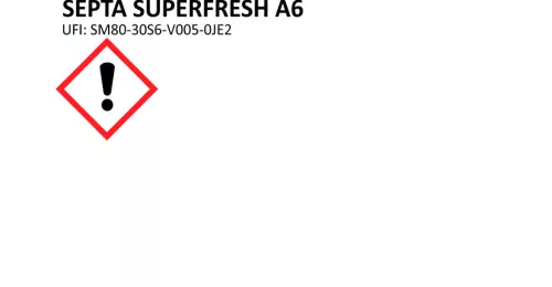 Professzionális légfrissítő és szagsemlegesítő SEPTA SUPERFRESH A6 5L MF (dinnyevirág illat)