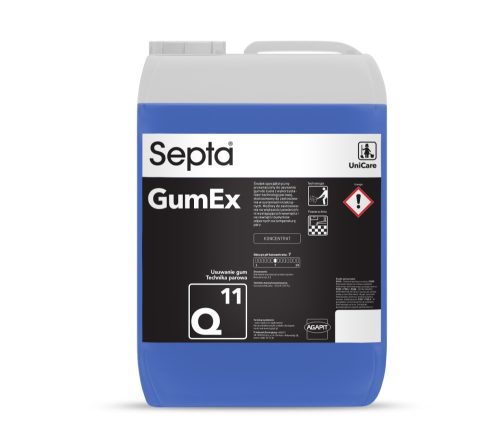 Rágógumi eltávolító szer gőztisztító gépekkel való használatra SEPTA GUMEX Q11 10L