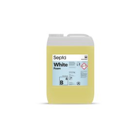   Fehér aktív hab önkiszolgáló autómosókhoz SEPTA WHITE FOAM B6 20L