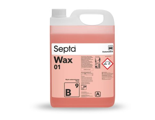 Biológiag könnyen lebomló száradás gyorsító önkiszolgáló autómosók részére SEPTA WAX 01 B9 5L