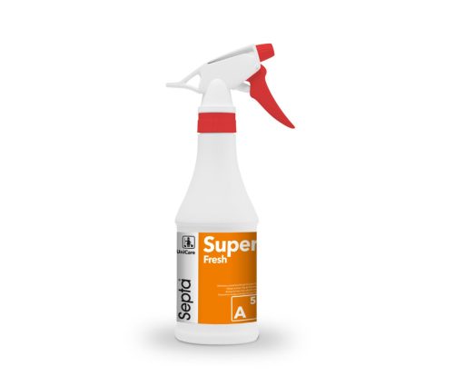 Professzionális légfrissítő és szagsemlegesítő pumpás szóróflakonban SEPTA SUPERFRESH A5 0,5L M> (mangó és zöld tea illat)