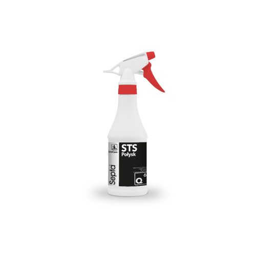 Tisztítószer saválló acél felületekre (fényes) SEPTA STS POŁYSK Q6 0,5L ATOMIZER