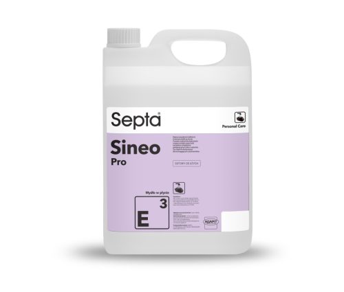 Csúcsminőségű, finom krémes folyékony szappan SEPTA SINEO PRO E3 5L