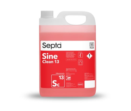 Növényi eredetű vízkőoldó szer SEPTA SINE CLEAN 13 SC13 5L