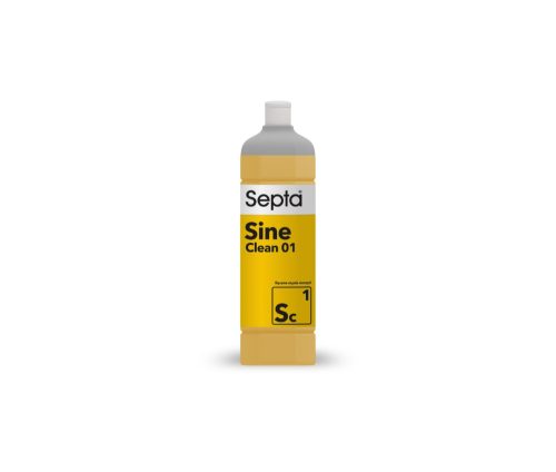 Folyadék edények, üvegek és vendéglátóipari berendezések kézi mosogatásához SEPTA SINE CLEAN 01 SC1 1L