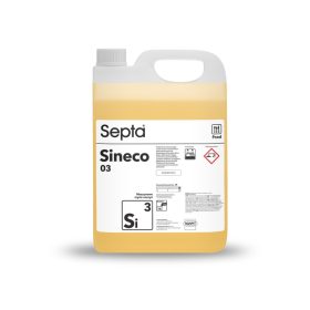   Mosogató folyadék ipari mosogatógépekhez aktív klór nélkül SEPTA SINECO 03 SI3 5L
