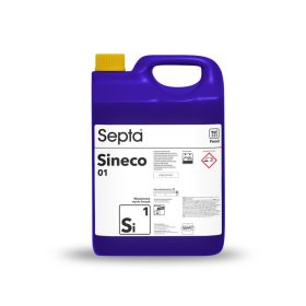   Professzionális univerzális mosogatószer vendéglátóipari mosogatógépekhez Septa Sineco 01 Si1 (5 literes)