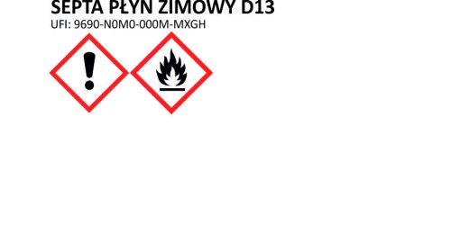 Téli ablakmosó folyadék -22°C-ig SEPTA  D13 5L