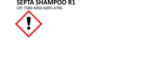 Autósampon koncentrátum kézi autómosáshoz SEPTA SHAMPOO R1 1L