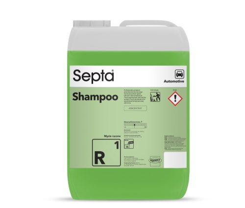 Autósampon koncentrátum kézi autómosáshoz SEPTA SHAMPOO R1 10L