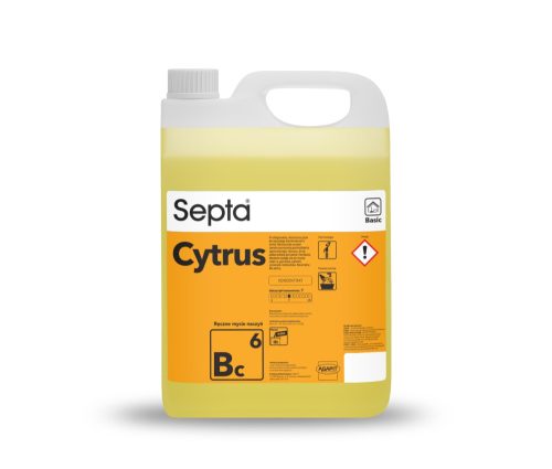 Kézi mosogatószer SEPTA CYTRUS BC6 5L
