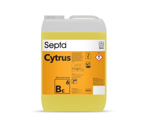 Kézi mosogatószer SEPTA CYTRUS BC6 10L