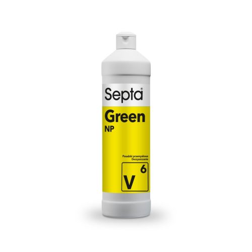 Professzionális készítmény az erős szennyeződések eltávolítására SEPTA GREEN NP V6 1L