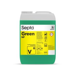   Professzionális készítmény az erős szennyeződések eltávolítására SEPTA GREEN NP V6 10L