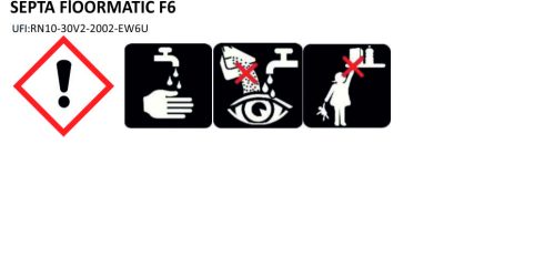 Semleges kémhatású padlótisztítószer SEPTA FLOOR MATIC F6 5L