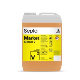   Padlótisztító szer gres, terazzo, padlólap és műanyag padlók tisztítására SEPTA MARKETCLEANER 2 V2 10L