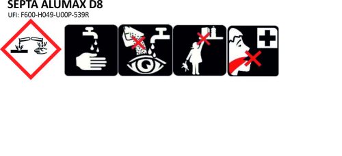 Felnitisztító koncentrátum - savas SEPTA ALUMAX D8 20L