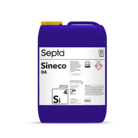   Klórtartalmú mosogató folyadék ipari mosogatógépekhez SEPTA SINECO 04 SI4 10L