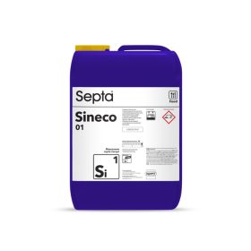   Professzionális univerzális mosogatószer vendéglátóipari mosogatógépekhez Septa Sineco 01 Si1 (10 literes)