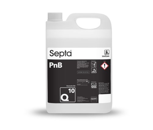 Ragasztó és folteltávolító szer (gumi, kátrány, tinta és matricák eltávolítása) SEPTA PNB Q10 5L