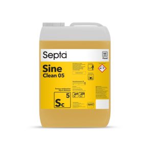   Erős lúgos folyadék dohányzókamrák, kocsik, rácsok és egyéb felületek tisztítására SEPTA SINE CLEAN 05 SC5 10L
