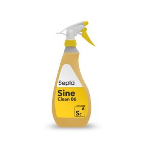   Tisztítószer grillsütők, sütők, olajsütők, fűtőlapok tisztításához SEPTA SINE CLEAN 06 SC6 0,75L