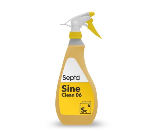 Tisztítószer grillsütők, sütők, olajsütők, fűtőlapok tisztításához SEPTA SINE CLEAN 06 SC6 0,75L