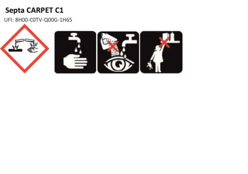 Sampon szőnyegek és kárpitozott bútorok mosásához SEPTA CARPET C1 1L