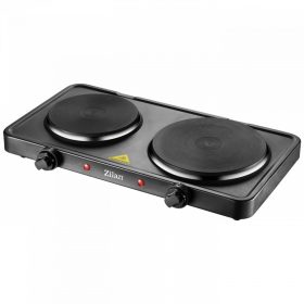   Zilan Elektromos tűzhely, 2 lapos - 15,5/18,5 cm, 2500 W, fekete - ZLN2181 (ZLN2180/BK)