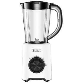   Zilan ZLN3703 Turmixgép - 1,5L - 2 sebesség - Pulse funkció - 500W - fehér