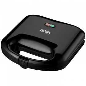   Floria Szendvicssütő, LED kijelző, 750 W, fekete - ZLN4304 BK