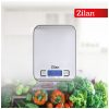 Zilan Konyhai mérleg, 5 kg-ig, INOX - ZLN2984