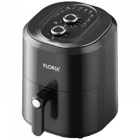   Floria Forrólevegős sütő, air fryer, 1360W, 6L - fekete - ZLN8009