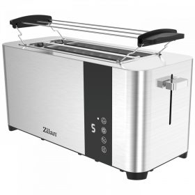   Zilan Kenyérpirító, 1400W, 2 nyílás, 7 fokozat, LCD kijelző - ZLN6234