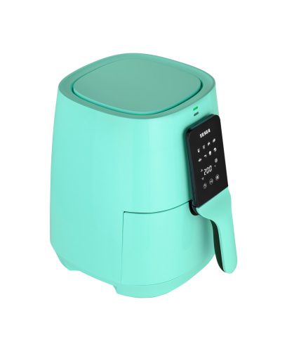 TESLA AirCook Q30 - multifunkciós digitális forró levegős sütő, 3,8 liter, 1300W - TÜRKIZ