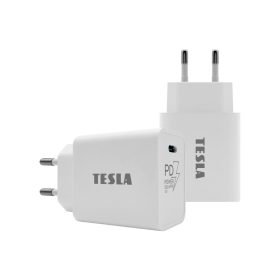   Tesla Power Charger T100, Gyorstöltő 20 W PD 3,0/PPS (fehér szín)