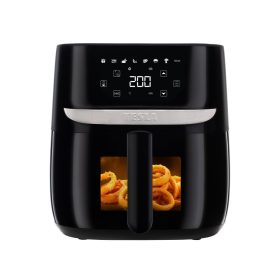   TESLA Aircook Q55 XL Pro multifunkcionális digitális forrólevegős sütő (fekete szín)
