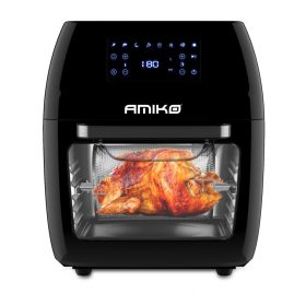 Amiko A80 forrólevegős sütő és grill, 1700W, 12 liter