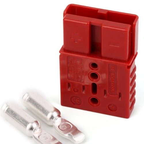 Akkumulátor dugó / Csatlakozó - 120A (piros)