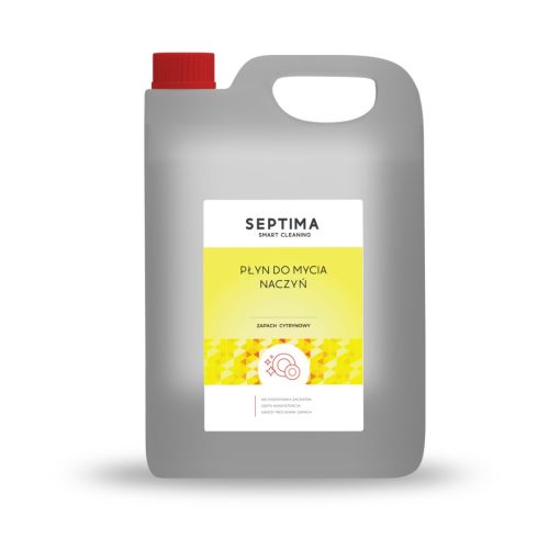 Citrom illatú mosogatószer 5L Septima