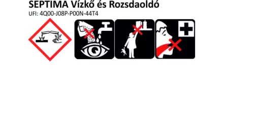 Vízkőoldó 0,5L Septima