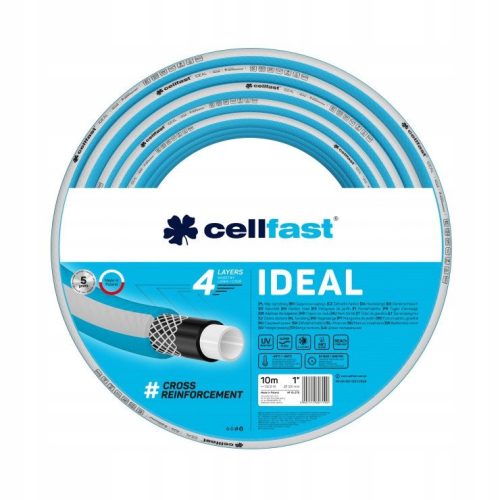 IDEAL 4 rétegű kerti tömlő 1" 10 m - Cellfast